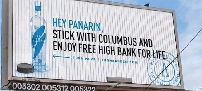 Destilérka High Bank motivuje Rusa Panarina, aby nepřestupoval z Columbusu