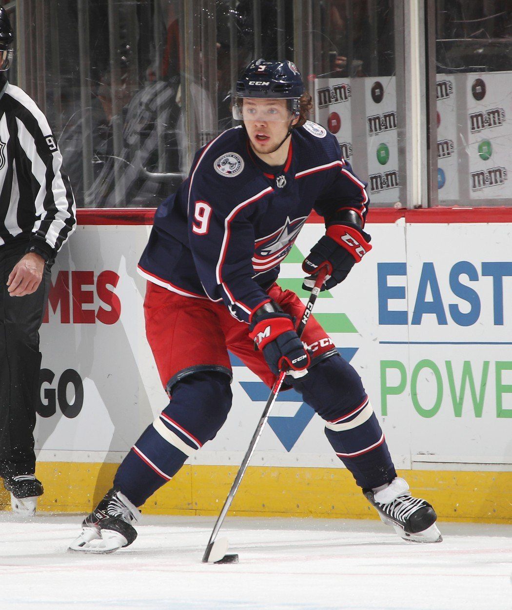 Ruský střelec ve službách Columbusu Blue Jackets Artěmij Panarin