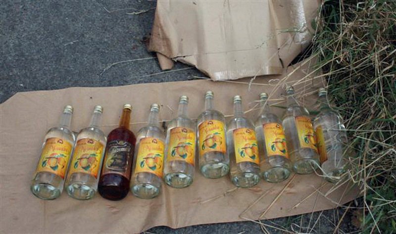 Policie zabavila pančovaný alkohol