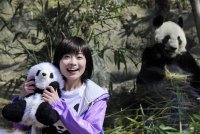 Vzácné pandy vrátily Japoncům úsměv na tvář
