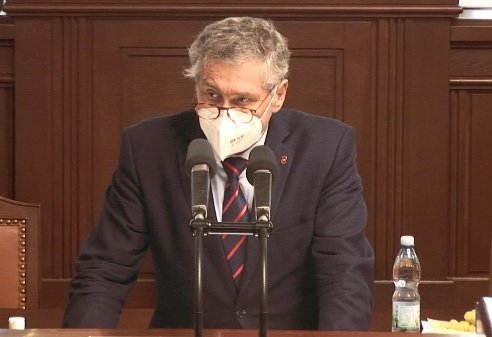 Pandemický zákon ve Sněmovně: Poslanec a hejtman Moravskoslezského kraje Ivo Vondrák (ANO) (18.2.2021)