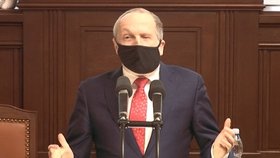 Pandemický zákon ve Sněmovně. Václav Klaus mladší (18.2.2021)