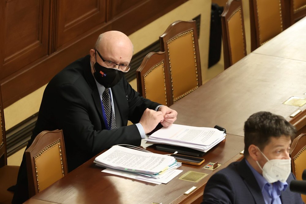 Jednání Sněmovny o novele pandemického zákona: Ministr zdravotnictví Vlastimil Válek (TOP09) (2.2.2022)