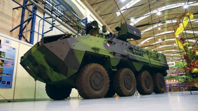 Tatra Defence Vehicle vyrábí například vozidla Pandur II (na snímku)