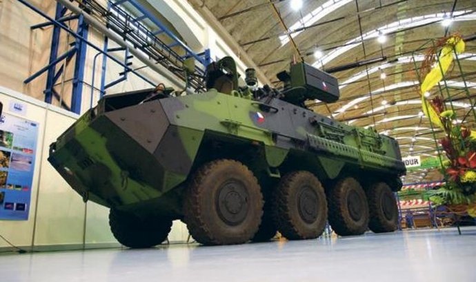 Tatra Defence Vehicle vyrábí například vozidla Pandur II (na snímku)