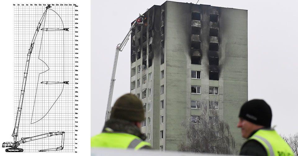 Prešovský panelák bude po výbuchu rozebírat česká firma. Má nejvyšší demoliční bagr