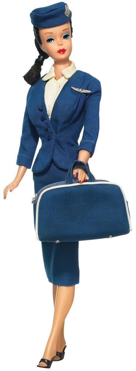 1961 Barbie jako letuška