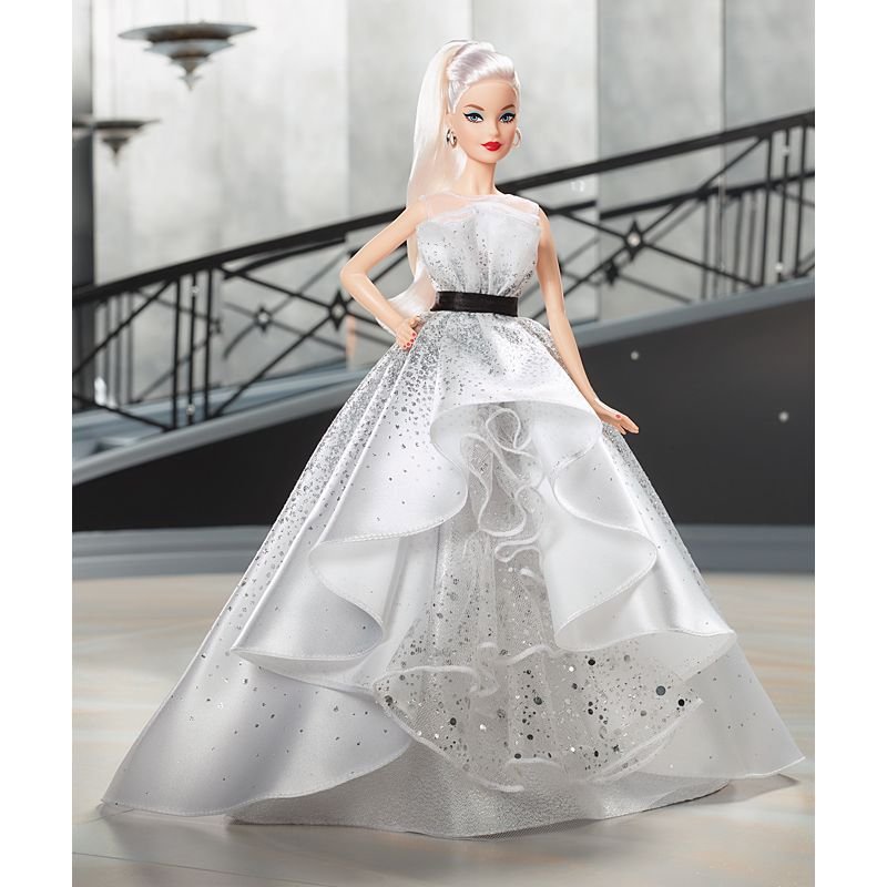 Panenka Barbie, která byla vyrobena k příležitosti 60. narozenin