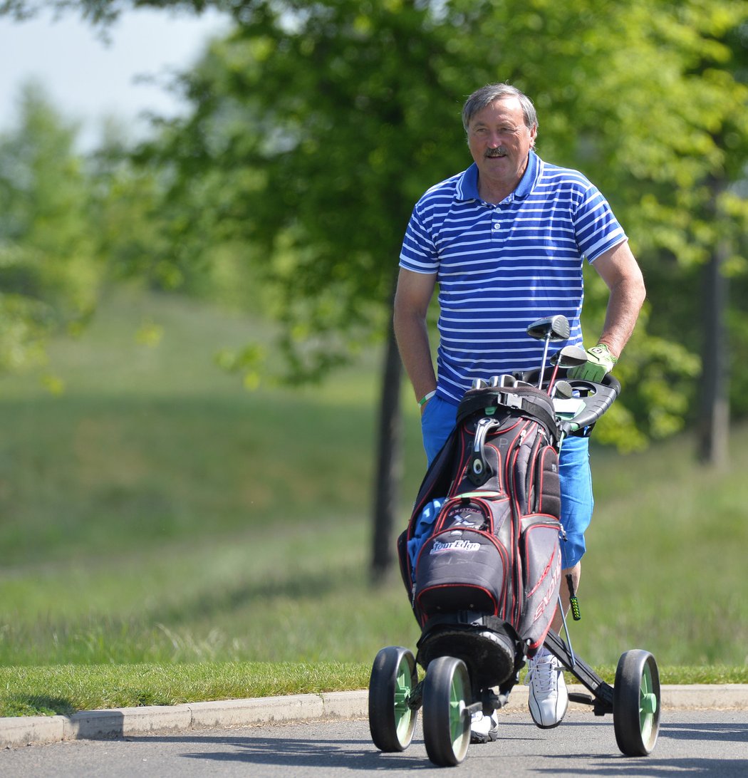 Antonín Panenka na golfu