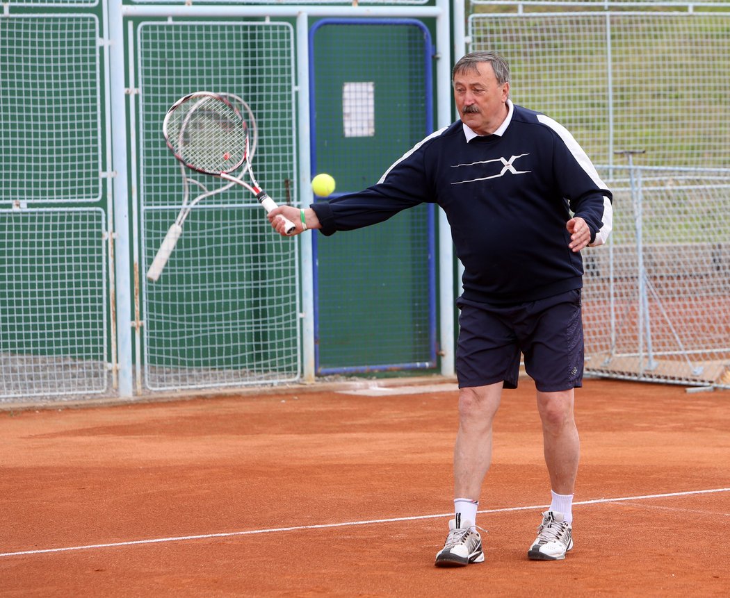Antonín Panenka má rád tenis