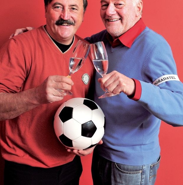 Antonín Panenka a Luděk Sobota Antonín Panenka a Luděk Sobota