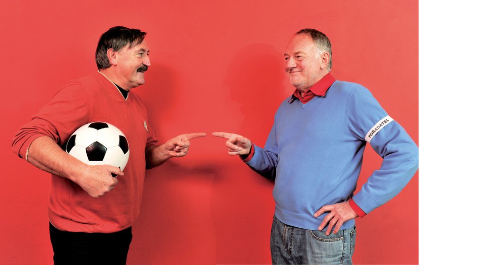 Antonín Panenka a Luděk Sobota.