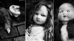 Děsivé panenky nahánějí hrůzu.