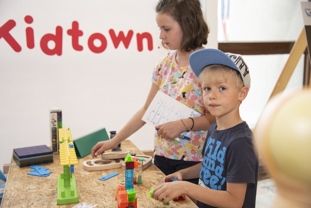 Hračky pro rozvoj dítěte předvedla společnost Kidtown.