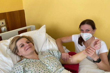 Markéta po pádu přestala hýbat rukou, zachránili ji ve Znojmě: Už se těším na úklid