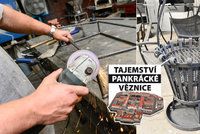Ruční práce vězňů z Pankráce: Na zakázku vyrobí gril, lavičku i ozdobnou mříž