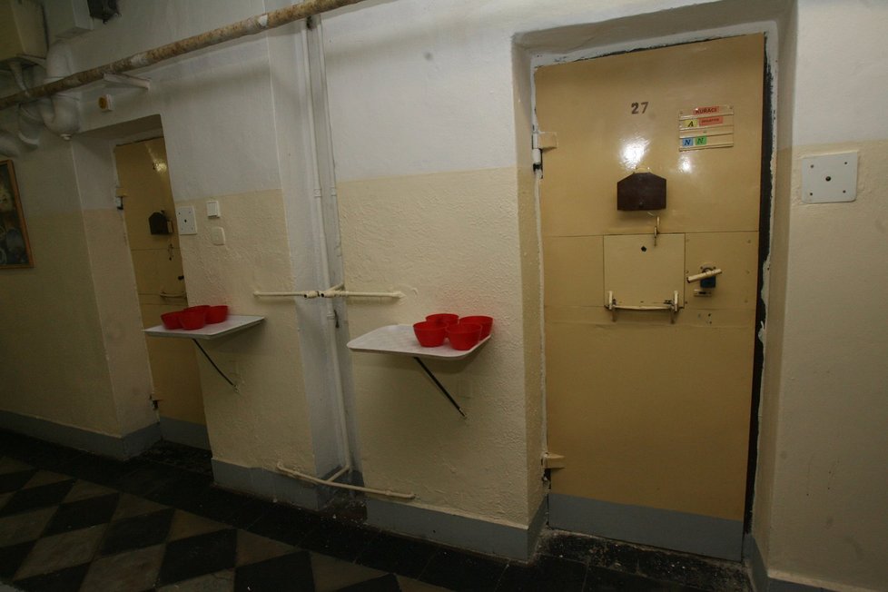 Uvnitř vazební věznice na Pankráci