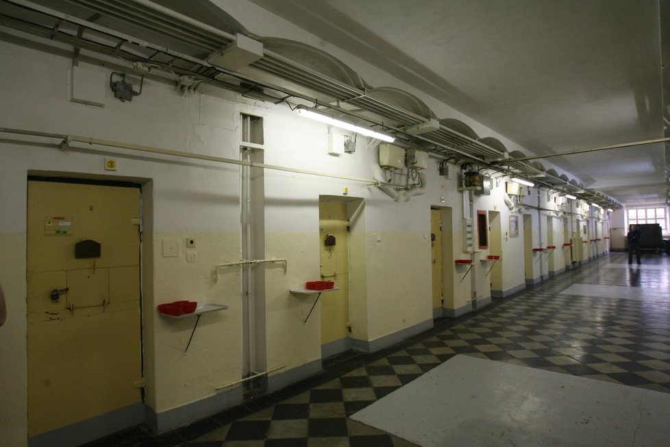 Uvnitř vazební věznice na Pankráci