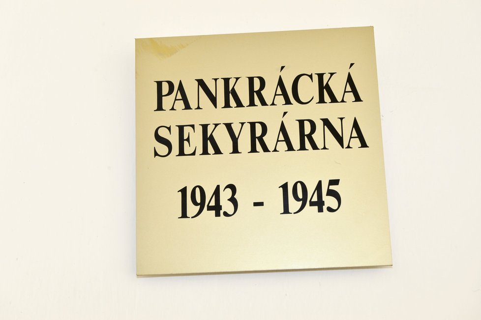 Pankrácká sekyrárna v letech 1943 - 1945 sloužila k popravám. Jedná se o autentické místo, kde kat sekal hlavy na gilotině, Židy věšel na smyčce.