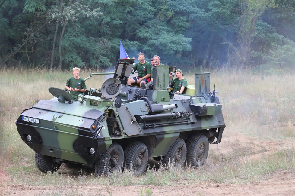 Vojenský den na Pánově představil hlavně vojenskou techniku bývalé československé armády. K vidění ale byly i zbraně a výbava německých vojáků z 2. světové války.