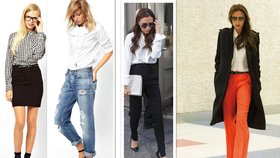 Victoria Beckham patří mezi slavné ženy, které milují pánský styl.