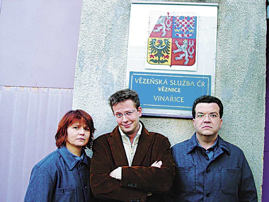 Ivana Andrlová, Aleš Cibulka a Zbyšek Pantůček.