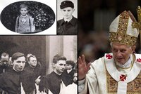 Fotky z papežova dětství: Z roztomilého kloučka členem Hitlerjugend