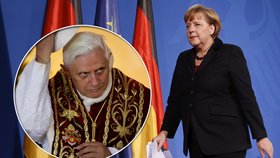 Ke konci papeže benedikta XVI. se vyjádřila již i kancléřka Angela Merkel