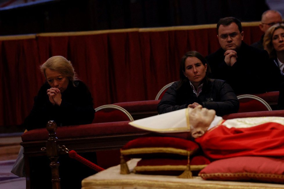 Loučení se s papežem Benediktem XVI.