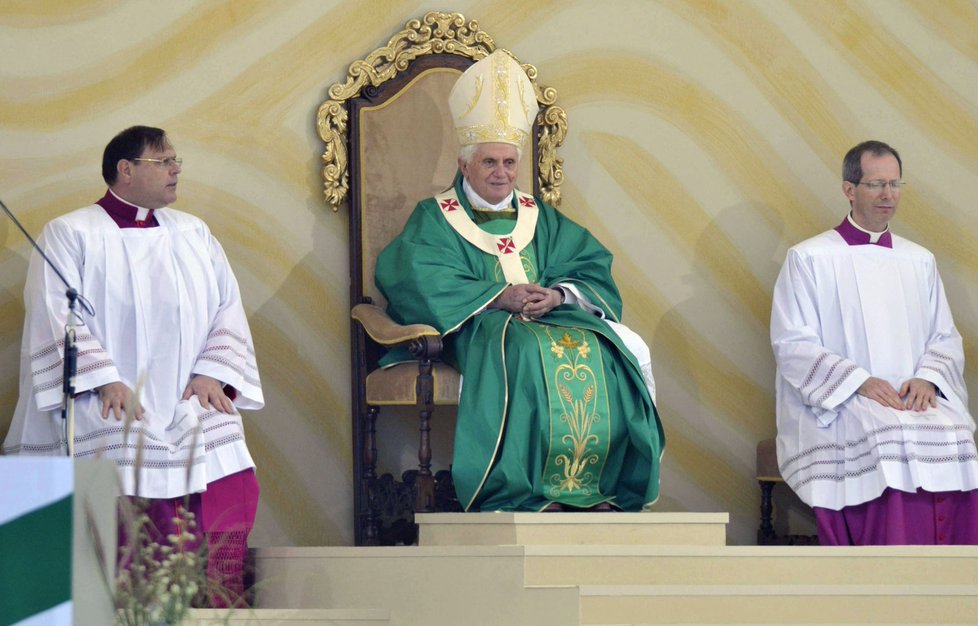 Papež Benedikt XVI. v Brně