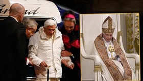 Papež se již poslední dobou i špatně pohyboval - trápí ho mj. silný revmatismus