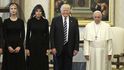 Papež František přijal Trumpa