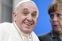 Papež naštval Merkelovou: Kvůli proslovu mu dokonce volala