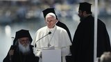 Papež má přijet na skok do Prahy. Biskupové Františka pozvali z Velehradu