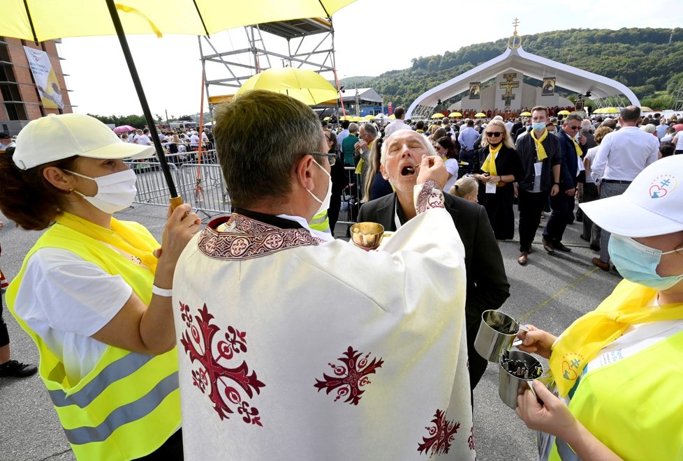 Papeže Františka v Prešově přivítaly tisíce lidí (14. 9. 2021)