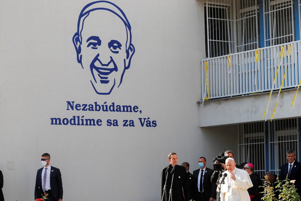 Papež František na návštěvě Slovenska (13. 9. 2021)