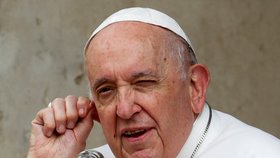 Papež František na setkání s dětmi ve Vatikánu (4.6.2022)