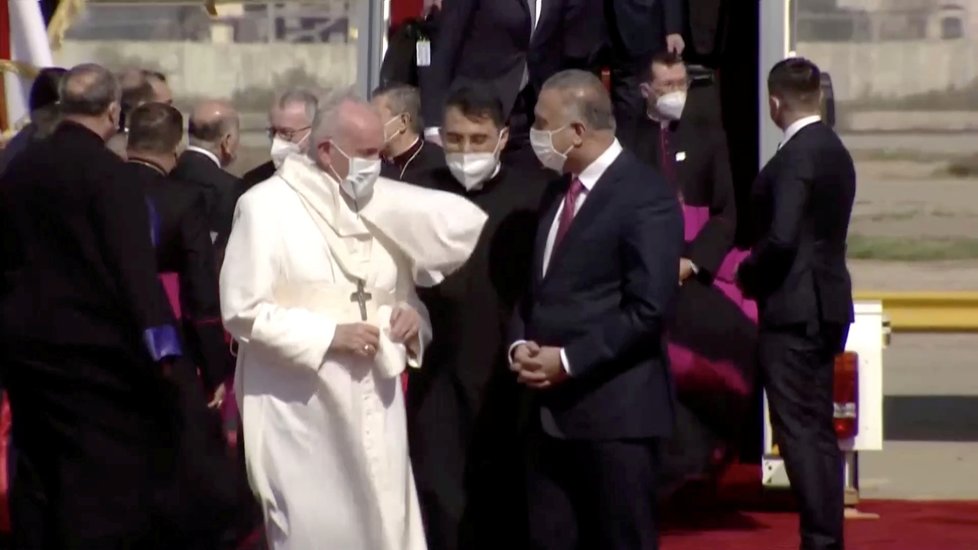 Papež František na návštěvě Iráku (5.3.2021)