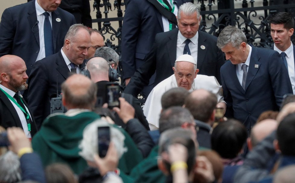 Návštěva papeže Františka v Maďarsku (28.4.2023)