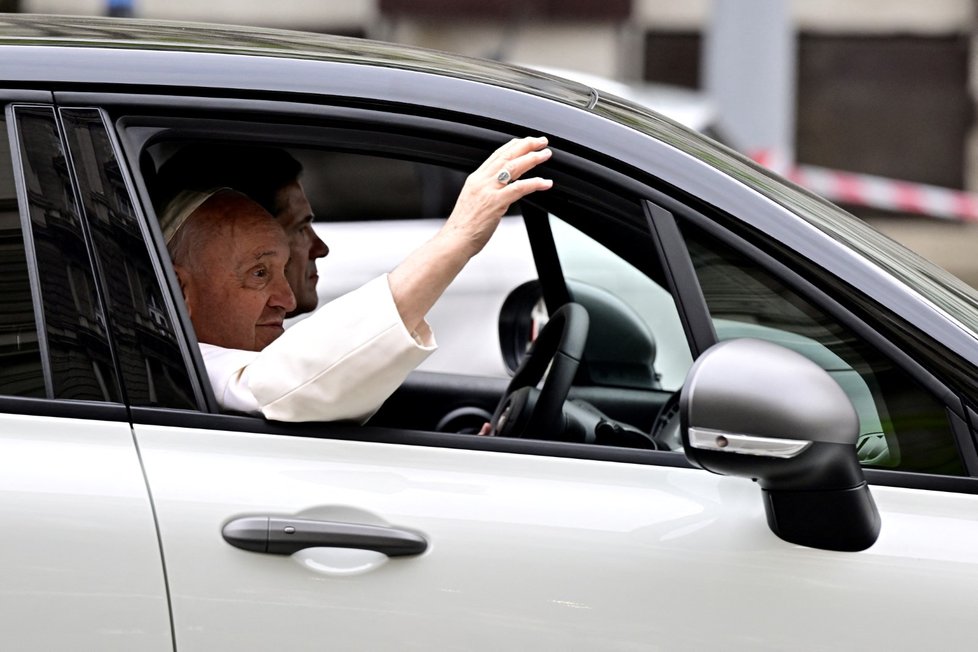 Návštěva papeže Františka v Maďarsku (28.4.2023)