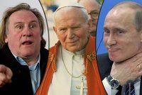 Depardieu o Putinovi: Připomíná mi papeže Jana Pavla II.