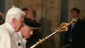 Benedikt XVI. ve Vladislavském sále