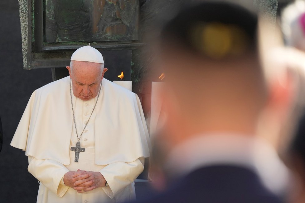 Papež František na návštěvě Slovenska (14. 9. 2021)