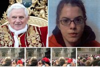 Papež odpustil ženě, která ho srazila na zem