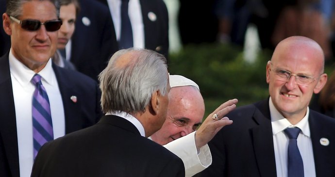 Papežova návštěva USA si vyžádala silná bezpečnostní opatření