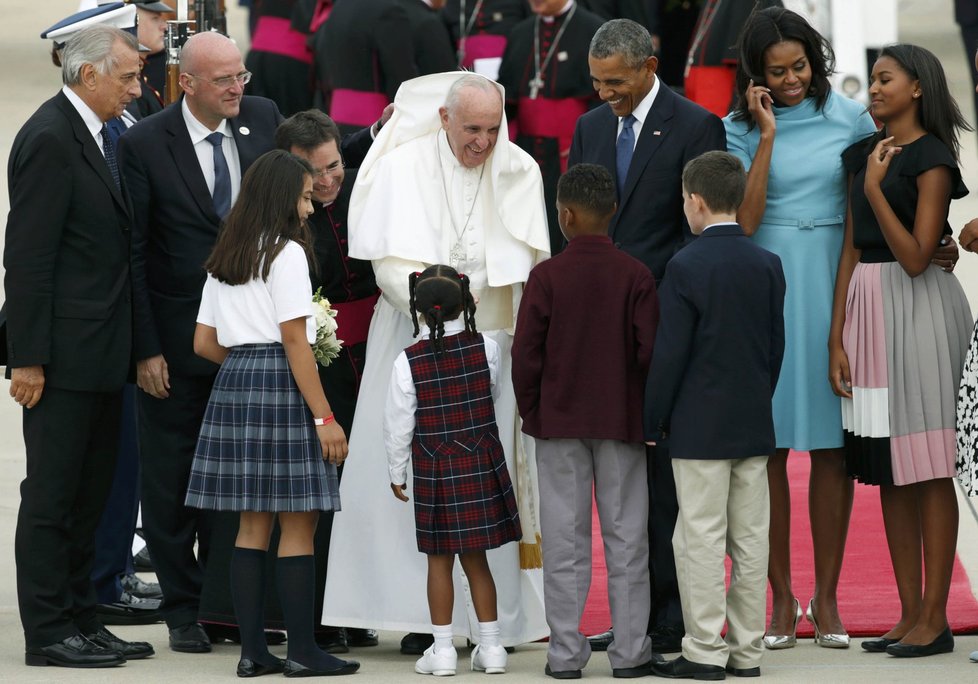Papežova návštěva USA