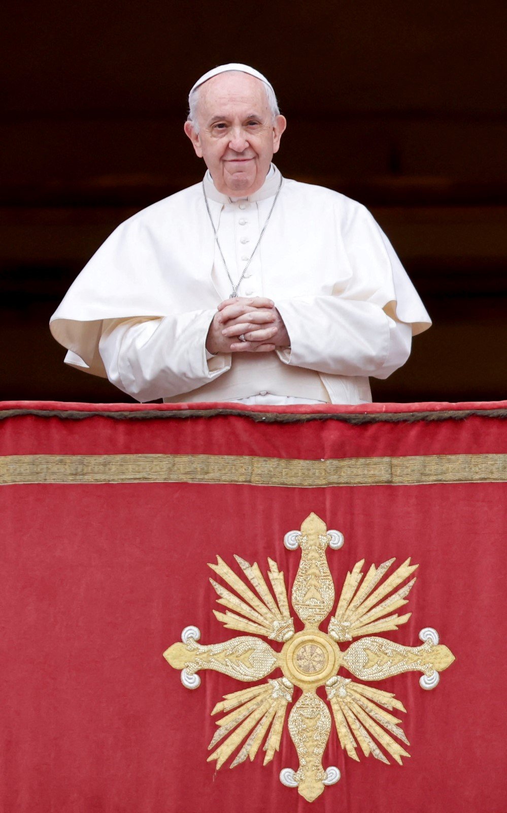Papežovo tradiční vánoční poselství Urbi et orbi (25.12.2021)
