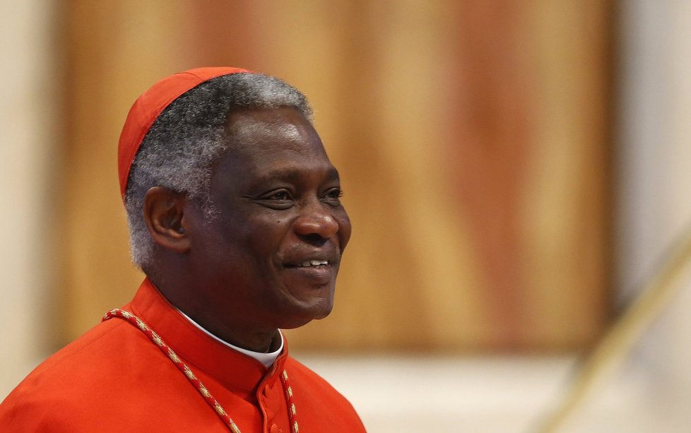 Ghanský kardinál Peter Turkson je velkým favoritem na hlavu církve