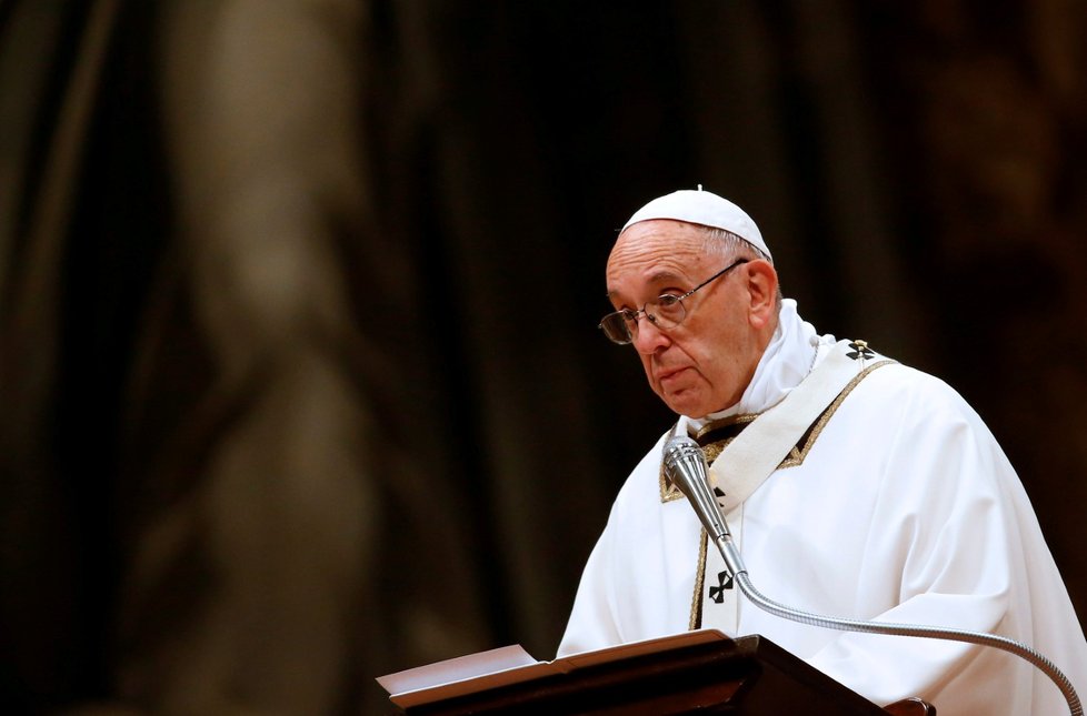 Papež František kritizoval nucenou migraci ve světě