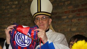 Ze zvolení Františka papežem mají radost i v klubu San Lorenzo, jehož je velkým fanouškem
